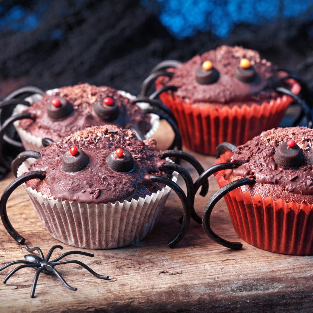 halloween muffins deko
